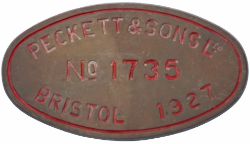 Peckett 1735 1927 Angloco