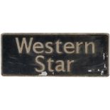 Western Star ex 67025