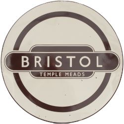 BR(W) FF Roundel Bristol Temple Meads