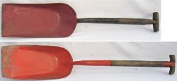 2 x Locomotive firing shovels. Both original condition with one stamped E LUCUS.