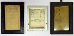 3 x BR Telephone circuit cards complete with original frames recovered from STOKE GIFFORD near