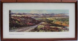 Framed and Glazed Carriage Print. STRATHMORE PERTHSHIRE by McIntosh PATRICK. Original type frame.