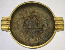 Brass Ash Tray presented at a BREL Production Managers conference in 1978 at Swindon works.