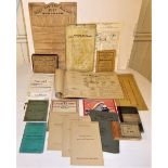 A collection of Railway Paperwork to include mostly GER technical booklets with LNER publications