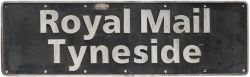 Nameplate ROYAL MAIL TYNESIDE ex British Railways class 47 diesel 47756. Built by Brush Traction