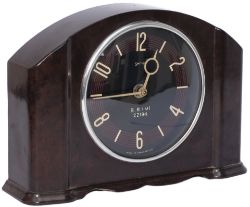 British Railways Midland Region 4in dial mantle clock by Smiths Of England. The original dial is