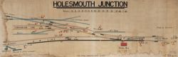 Great Western Railway signal box diagram HOLESMOUTH JUNCTION showing from Avonmouth to Hallen Marsh,