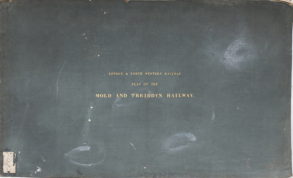 London & North Western Railway Plan for THE MOLD AND TREIDDYN RAILWAY commencing at the junction