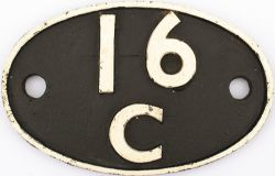 Shedplate 16C Kirkby-In-Ashfield 1950-1955, Mansfield 1955-1960 and Derby 1963-1973 with a sub