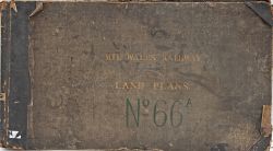 Mid Wales Railway Land Plans LLANGURIG (MONTGOMERY) TO LLANGORSE (BRECKNOCKSHIRE). 61 plans in total
