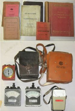 A Lot containing a collection of Lineman Meters both GWR and BR together with a small collection