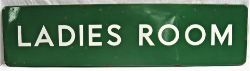 BR(S) FF enamel railway station sign LADIES ROOM. Excellent condition. Measures 48in x 12in.