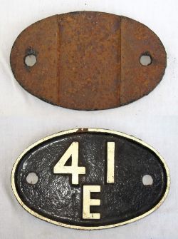 Shedplate 41E Staveley Barrow Hill 1958-1965 with Sub sheds Sheepbridge, Staveley New Works,