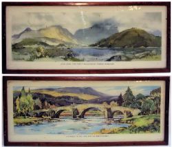 Framed & Glazed Carriage Prints. LOCH LEVEN near North Ballachulish Highlands by Jack Merriott