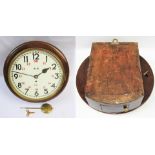 LNER 12 inch Fuse dial Clock. Dial lettered 5167. Rear of dial lettered 11217. Clock records