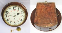 LNER 12 inch Fuse dial Clock. Dial lettered 5167. Rear of dial lettered 11217. Clock records