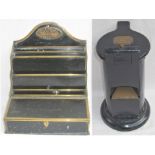 LNWR Leaflet Rack plated, London & North Western Railway Company Crewe Works together with a