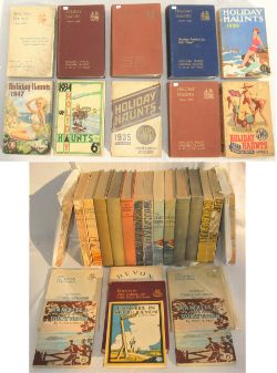 A Lot containing a collection of GWR Publications advertising Devon & Cornwall. Duplicate copies
