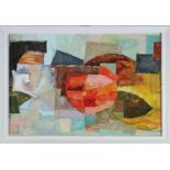 20th Century Double-Sided Abstract Composition