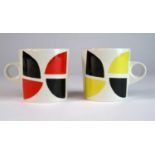 Terry Frost (British 1915-2003) Four Earthenware Mugs