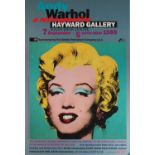 Andy Warhol Retrospective Exhibition Poster 1989