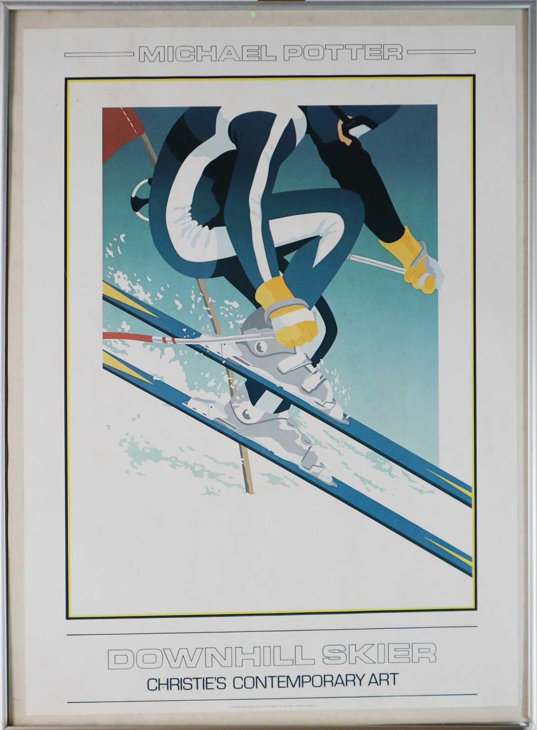 Michael W Potter (b.1955) Downhill Skier - Image 2 of 5