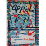 Karel Appel (Dutch 1921-2006) Exhibition Poster Bols Art, São Paulo