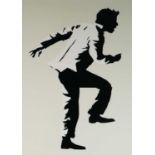 Blek le Rat (French Contemporary) Running Man