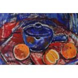 Nina Ross (British 20th Century) Still Life with Oranges