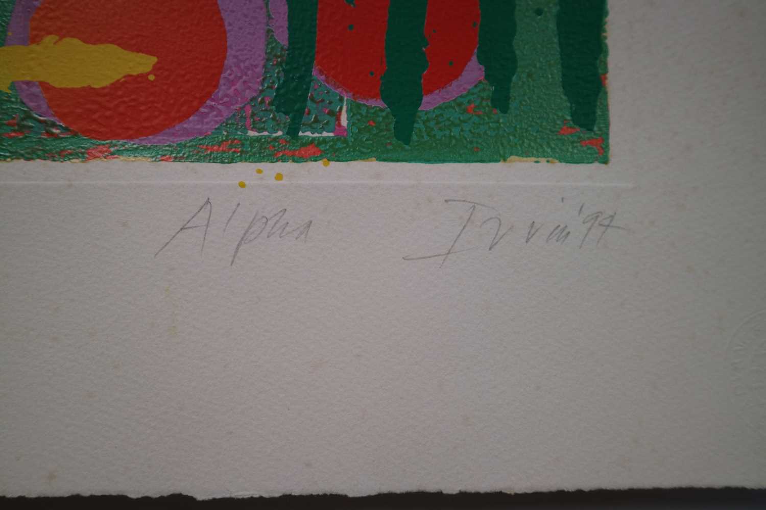 Albert Irvin (British 1922-2015) Alpha - Image 4 of 9