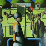 Stephen Mangan (Scottish b.1964) Jockey