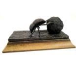 Robert E. Fuller (British b.1979) Dung on the Run Bronze