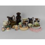 A group of collectable ceramics