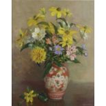 Kenneth Brookes (British School), Still Life of Spring Flowers