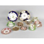 A group of Royal Crown Derby Imari and Coalport porcelainlate 19th/20th centurycomprising imari