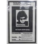 Bob Dylan Isle of Wight Festival of Music Poster