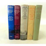 MARDER, Arthur J, From Dreadnought to Scarpa Flow, 5 vols, 1969-70, all first editions in d/ws (5)