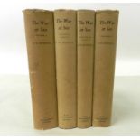 ROSKILL, Captain S.W, The War at Sea, 4 vols in 3, 1954-61, in d/ws (4)
