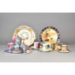 A large collection of Noritake porcelain, to include two Art Deco coffee cans and saucers, an Art