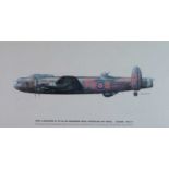 Keith Broomfield (20th Century) Lancaster Bomber Prints