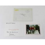 DIANA, PRINCESS OF WALES (1961-1997), signed Christmas Card, 1990, to Sgt. & Mrs Sloane 'From the