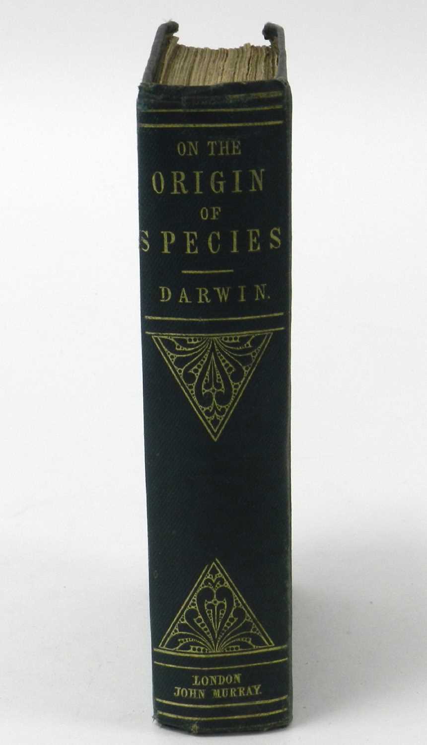 DARWIN, Charles, On the Origin of the Species, 2nd edn, 5th thousand, 1860. Adverts at end dated