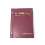 HANDBOOK OF THE BRISTOL MERCURY Aircooled Radial Engines, Types VII, VIII & IX. 1937.