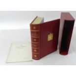 WILSON, Sir John, Bt., The Royal Philatelic Collection, Dropmore Press, 1952. Folio, red morocco