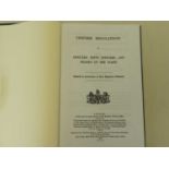 UNIFORM REGULATIONS for Officers, Petty Officers and Seamen of the Fleet, 1879. Reprint 2005. 4to