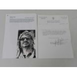 ARAFAT, Yasser, Chairman of the Palestine Liberation Organisation (1929-2004). Signed photograph,