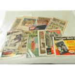 EPHEMERA. A quantity of ephemera including exhibition catalogues, estate agents brochures, country