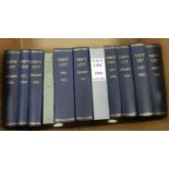 NAVY LIST, January 1954-2004, 53 vols, 45 in blue cloth, 8 in soft covers. With NAVY LIST RETIRED