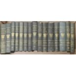 SURTEES SOCIETY. A broken run from 1837 to 1905. 53 vols. Original cloth gilt. Minor library