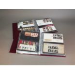 A collection of stamp albums